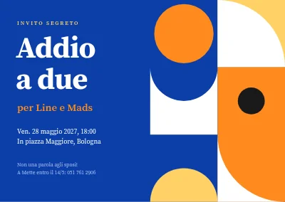 Festa di addio al celibato e al nubilato — piastrelle Bauhaus
