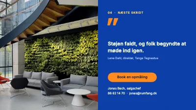 Side 6 af Salgspræsentation — kontorindretning