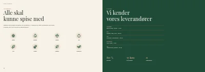 Side 28–29 af Cateringkatalog med menuer og selskabslokaler – 32 sider