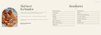 Side 2–3 af Cateringkatalog med menuer og selskabslokaler – 32 sider