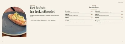 Side 6–7 af Cateringkatalog med menuer og selskabslokaler – 32 sider