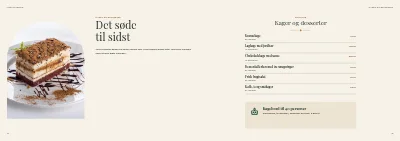 Side 14–15 af Cateringkatalog med menuer og selskabslokaler – 32 sider
