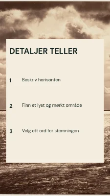 Side 2 av Mellom vann og himmel · Modulær journal