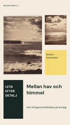 Mellan vatten och himmel · Modulär journal