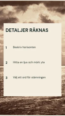Sida 2 av Mellan vatten och himmel · Modulär journal