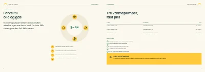 Side 8–9 af Brochure for solcelle- og varmepumpeinstallatør – 20 sider