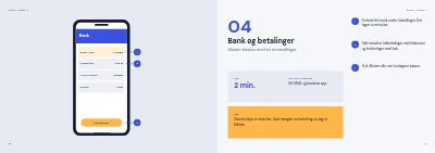 Side 10–11 af Brugerguide til app for små virksomheder – 20 sider