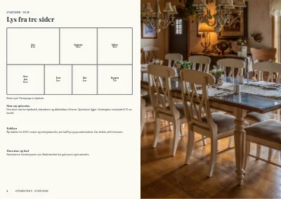 Side 4–5 af Salgsopstilling for villa hos ejendomsmægler – 16 sider