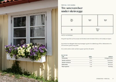 Side 8–9 af Salgsopstilling for villa hos ejendomsmægler – 16 sider