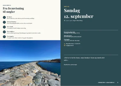 Side 14–15 af Salgsopstilling for villa hos ejendomsmægler – 16 sider