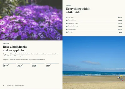 Pages 10–11 of Estate agent sales booklet for a house – 16 pages