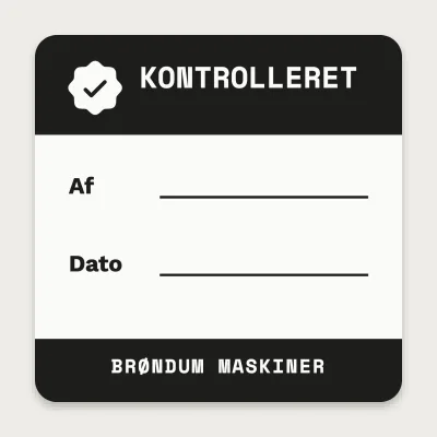 Kontrolleret af, mellem to bånd