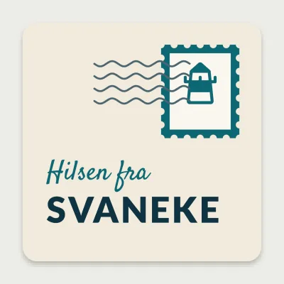Hilsen fra Svaneke, frimærke