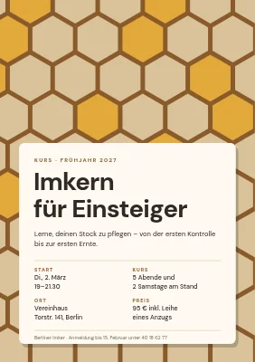 Imkerkurs — Wabenmuster