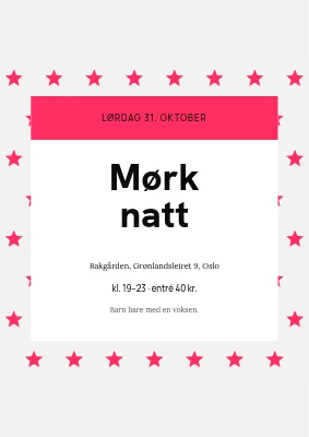 Halloween — mørk natt