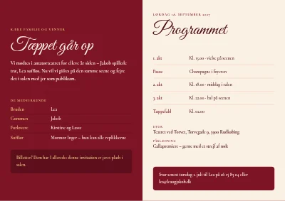 Side 2 af Bryllup i det gamle teater