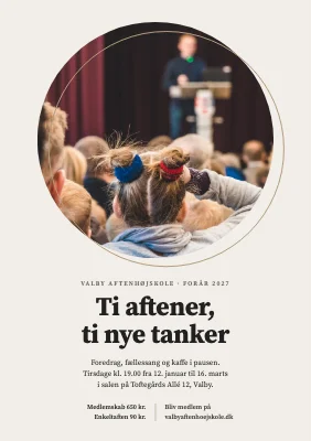 Aftenhøjskole — bliv medlem
