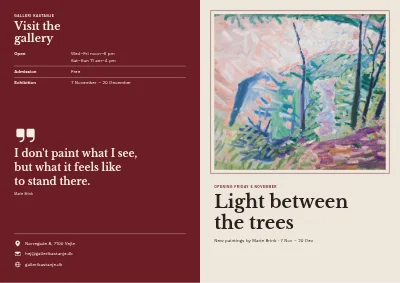 Gallery opening