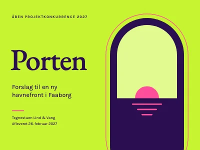 Side 1 af Arkitektkonkurrence — havnefront