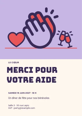 Merci pour tout ce que vous faites