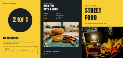 Street food market