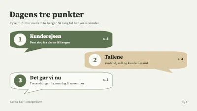 Side 2 af Kundeoplevelse — café ved færgen
