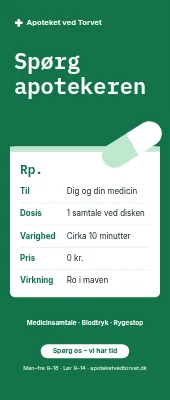 Roll-up til apotek — spørg apotekeren