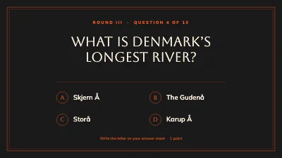 Page 4 of Pub quiz — quiz night at the pub