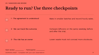 Page 4 of Less waste in the bakery