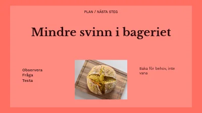 Sida 1 av Mindre svinn i bageriet