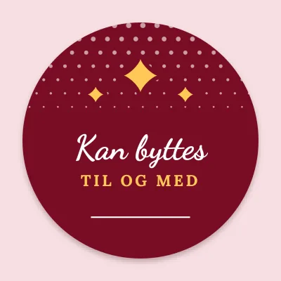 Byttemærke til jul