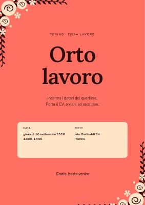 Giardino del lavoro a Østerbro
