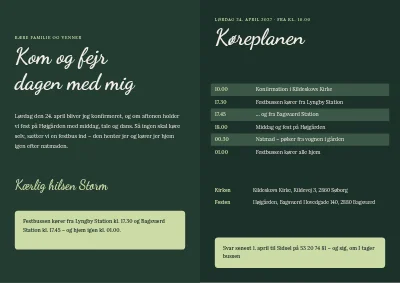 Side 2 af Konfirmation med festbus