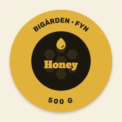 Honey from the apiary