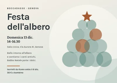 Festa dell'albero di Natale — albero di luce