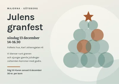 Julgransplundring — ljusets gran