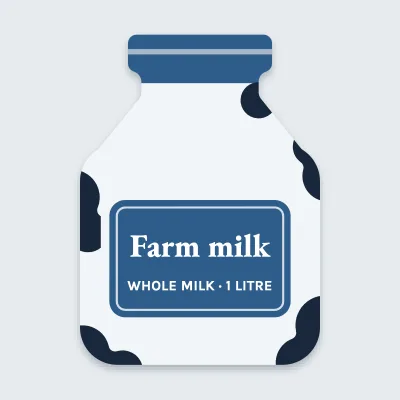 The milk bottle