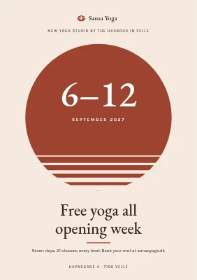 New yoga studio in Vejle