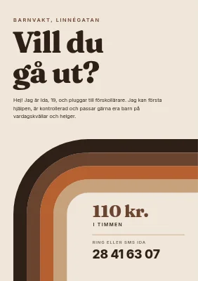 Barnvakt i Silkeborg — retrorandigt