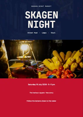 Night market in Skagen