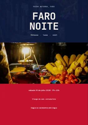 Mercado noturno em Skagen