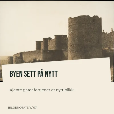 Byen sett på nytt · Diagonal folio