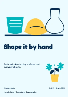 Shape it by hand