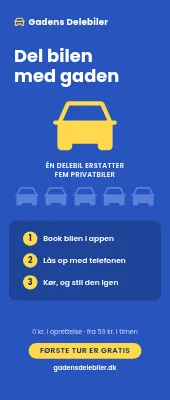 Roll-up til delebiler — én bil for fem