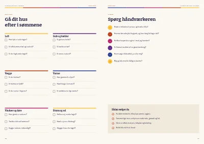Side 28–29 af Guide til energirenovering af parcelhuset – 32 sider