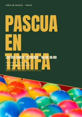 Pascua en Torvet — póster del mercadillo