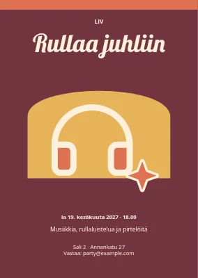 Pyöräytä juhliin