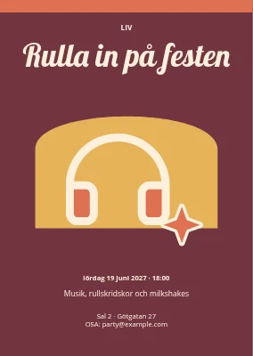 Rulla in på festen
