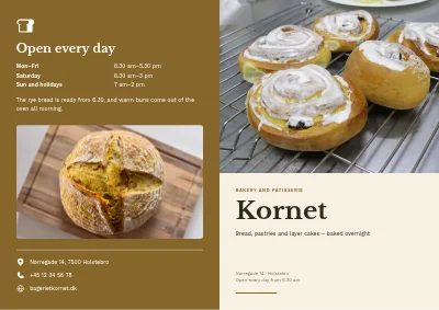 Bakery range and layer cakes