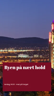 Byen på nært hold · galleribånd